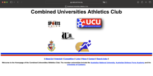 Canberra Sprint Coach, Steve Dodt, First Athletics Club website